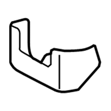 Lexus 48827-60040 Protector, Front Stabilizer Tube