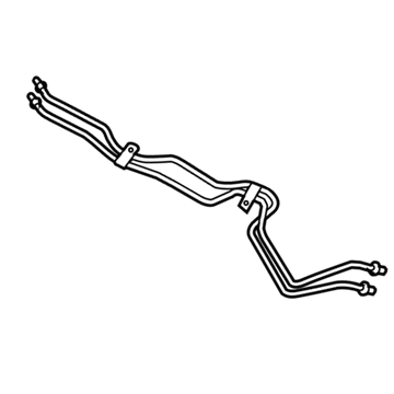 Lexus 48874-60010 Tube, Front Stabilizer Control, No.2