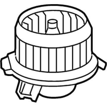 Lexus 87103-33090 Motor Sub-Assy, Blower W/Fan
