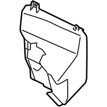 BMW 51-74-7-200-773 Air Duct, Left
