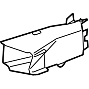 BMW 51-74-7-200-763 Air Duct, Brake, Left