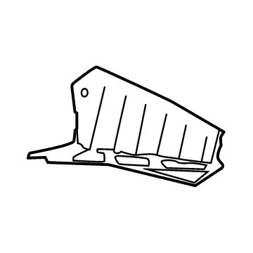 Lexus 52567-F6010 RETAINER, RR BUMPER