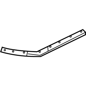 Nissan 65820-9UH0B SEAL-HOOD FRONT