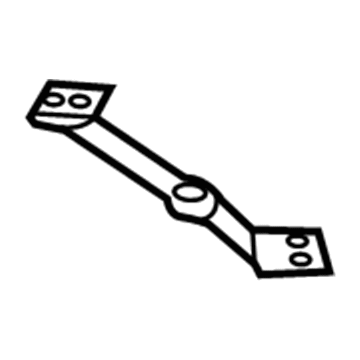 Hyundai 28670-B1000 Bracket Assembly-Muffler Support