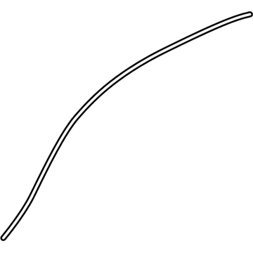 Infiniti 73852-1MA1E Moulding-Roof Drip, RH