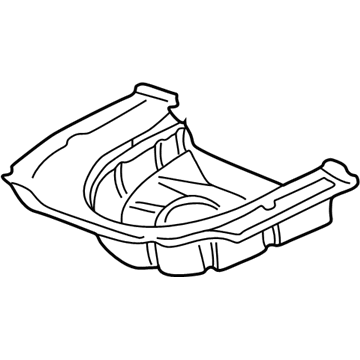 Lexus 58311-33060 Pan, Rear Floor