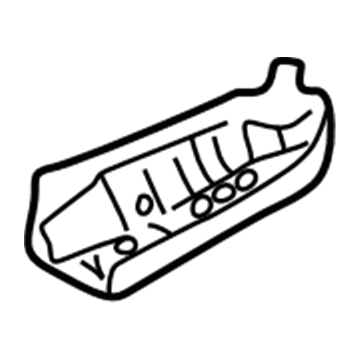 Lexus 58306-33020 Panel Sub-Assy, Rear Floor Side, LH