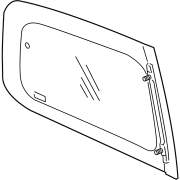 GM 15245084 Glass