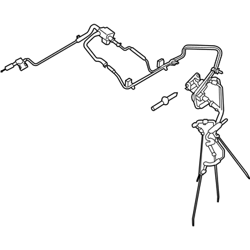 Ford EJ7Z-9S468-A Vacuum Harness