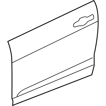 Mopar 68104740AC Panel-Front Door Outer