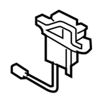 Lexus 71904-50200 Adjuster Sub-Assy, Front Seat Headrest
