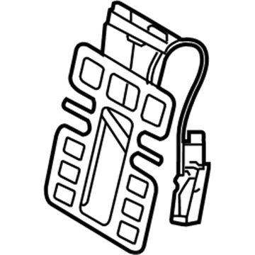 Lexus 72750-50120 Adjuster Assy, Lumbar Support