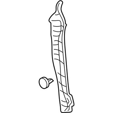 Lexus 53827-76010 Protector, Front Fender