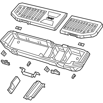 Mopar 6LT89TX7AC Bin-Storage