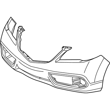 Acura 04711-TX4-A90ZZ Face, Front Bumper (Dot)