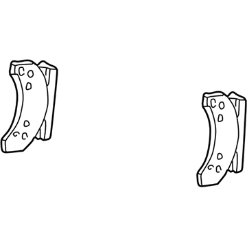 Ford 5C3Z-2001-BB Front Pads