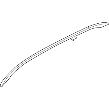 BMW 51-13-7-118-503 Roof Railing, Left