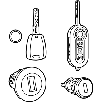 Mopar 7MR39JXWPA LOCK KIT