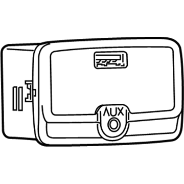 Mopar 6KG69LXHAA Usb-Media Hub