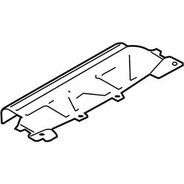 BMW 51-47-7-368-606 Thermal Protection, Luggage Compartment. Floor