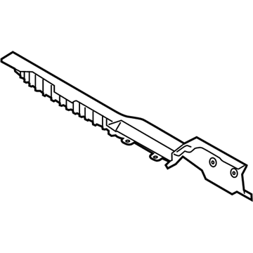 BMW 51-47-7-289-127 Trim Panel, Side Member, Left