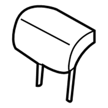 Kia 897002K000AHE Headrest Assembly-Rear Seat
