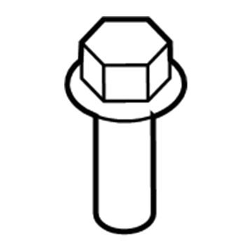Mopar 6104418AA Bolt-HEXAGON Head