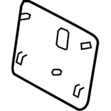 Lexus 71702-60150-A1 Board Sub-Assembly, Rear Seat