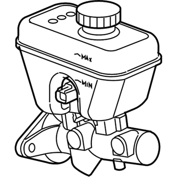 Mopar 5175732AA Brake Master Cylinder