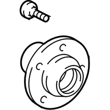 Toyota 43502-35220 Front Hub