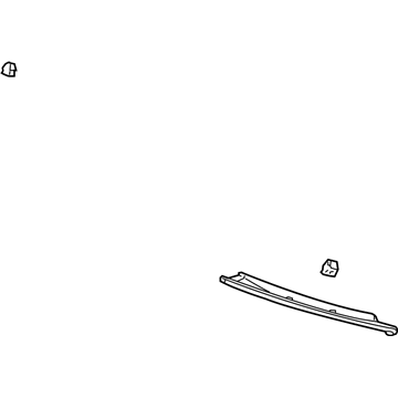 Lexus 64792-48033-A1 Cover, Back Door Trim