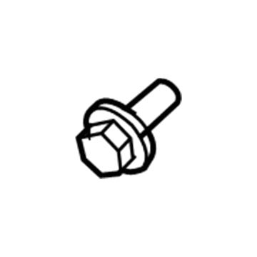 Mopar 6508206AA Screw-HEXAGON Head
