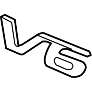 Honda 75731-TA5-A00 Emblem, Rear (V6)