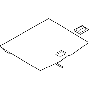 Infiniti 84905-1CK0A Finisher Assy-Luggage Floor, Center Rear