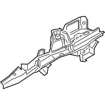 BMW 41-00-9-879-543 SUPPORT STRUCTURE, LEFT