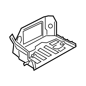 BMW 41-00-9-626-541 LUGGAGE COMPARTMENT FLOOR, S