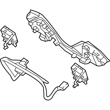 Hyundai 96700-J0200-RDR Steering Remote Control Switch Assembly