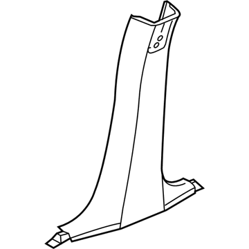 Mopar UM22BD1AE Cover-B Pillar Trim Panel