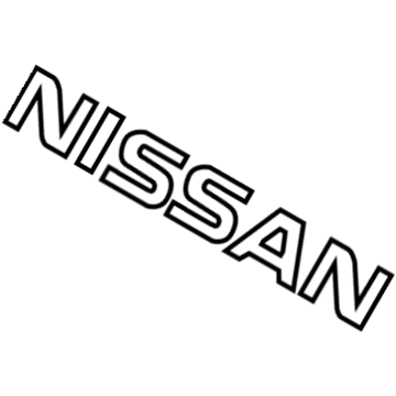Nissan 73164-EA00A Decal Side Rail