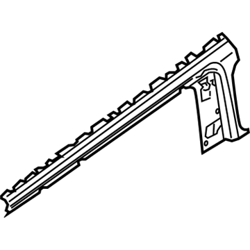 Nissan 76314-EA030 Reinforce-Roof Side Rail, Outer RH