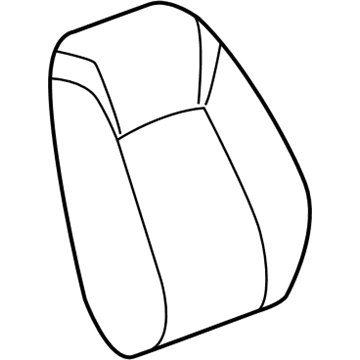 GM 39156885 Seat Back Cover
