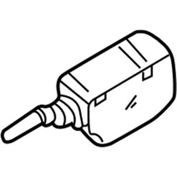 BMW 67-11-6-987-637 Filler Flap Actuator