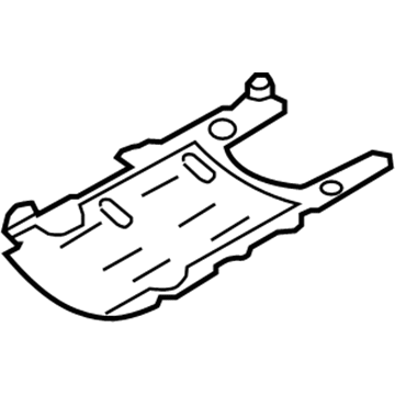 Infiniti 11113-EY00A Plate-BAFFLE, Oil Pan