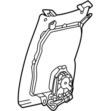 Nissan 87334-9UH0A BLOWER UNIT ASSY_BACK