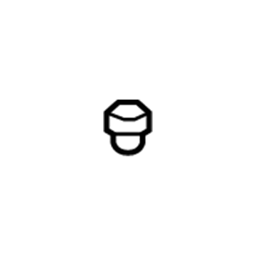 Toyota 90177-A0012 Mount Bolt Nut