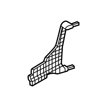Kia 82472R0000 RETAINER-FR DR LATCH