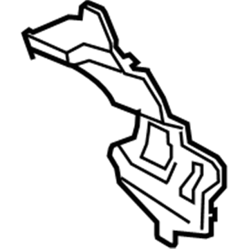 BMW 51-41-6-983-768 Reinforcement Plate, Right