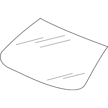 Honda 73111-TVA-A01 Glass Set, Front Windshield (Green) (Agc)