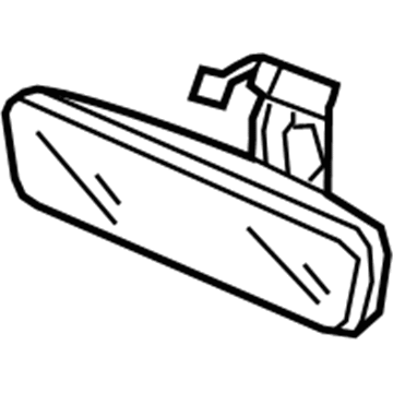 Honda 76400-TF0-A01 Mirror Assembly, Rear View