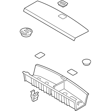 Kia 85715C6000WK Trim Assembly-Luggage Floor Box
